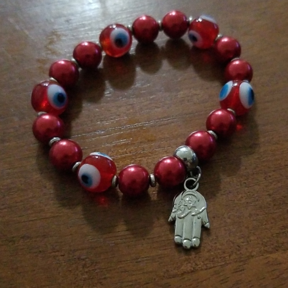 Evil eye bracelet